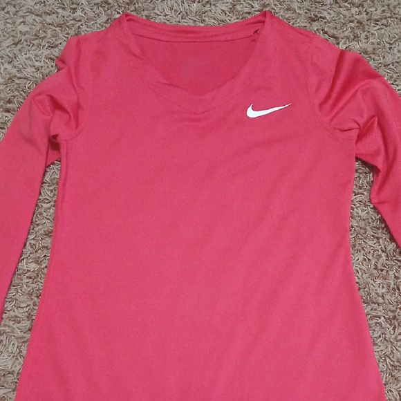 Nike Other - Nike Vivid Pink Long Sleeve Shirt